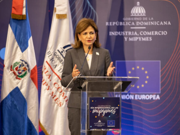 La Vicepresidenta de la República, Raquel Peña, destaca el apoyo del Gobierno dominicano a las Micro, Pequeñas y Medianas Empresas
