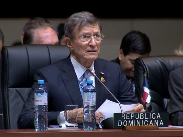 Canciller afirma en la OEA que se necesita claridad del Gobierno haitiano sobre la ayuda que solicita a la comunidad internacional