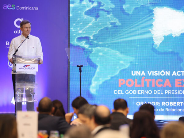 Canciller Roberto Álvarez destaca posicionamiento de RD con política exterior y oportunidades comerciales con Estados Unidos