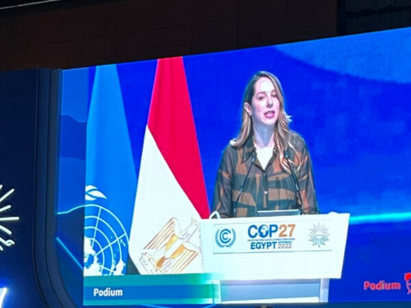 En la COP27, Medio Ambiente aboga por la participación de más jóvenes y mujeres en la batalla por el cambio climático
