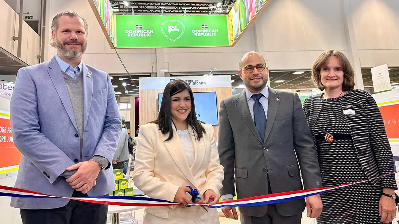 República Dominicana presenta con más de 15 empresas oferta exportable en la feria Fruit Logística en Alemania