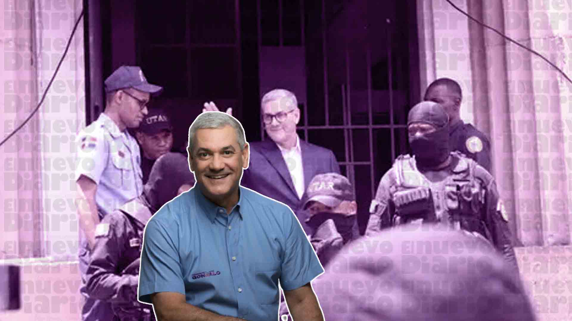 Gonzalo Castillo sale de Palacio de Justicia a su casa a cumplir coerciòn domiciliaria