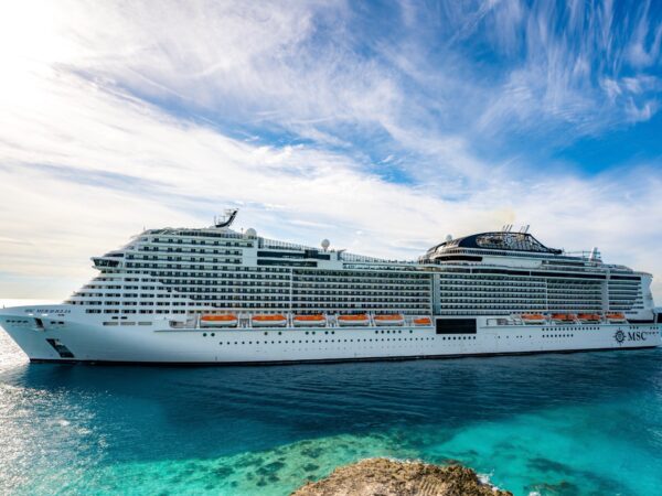Arriba a Puerto a Plata por primera vez el lujoso crucero "MSC Meraviglia", con 4 mil 934 visitantes a bordo