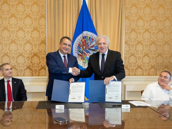 JCE y OEA firman acuerdo de cooperaciòn con miras a las pròximas elecciones del 2024