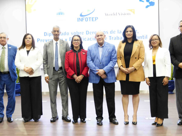 Ministerio de Trabajo, INFOTEP y World Vision certifican a 67 colaboradores sobre Prevención y Erradicación de Trabajo Infantil