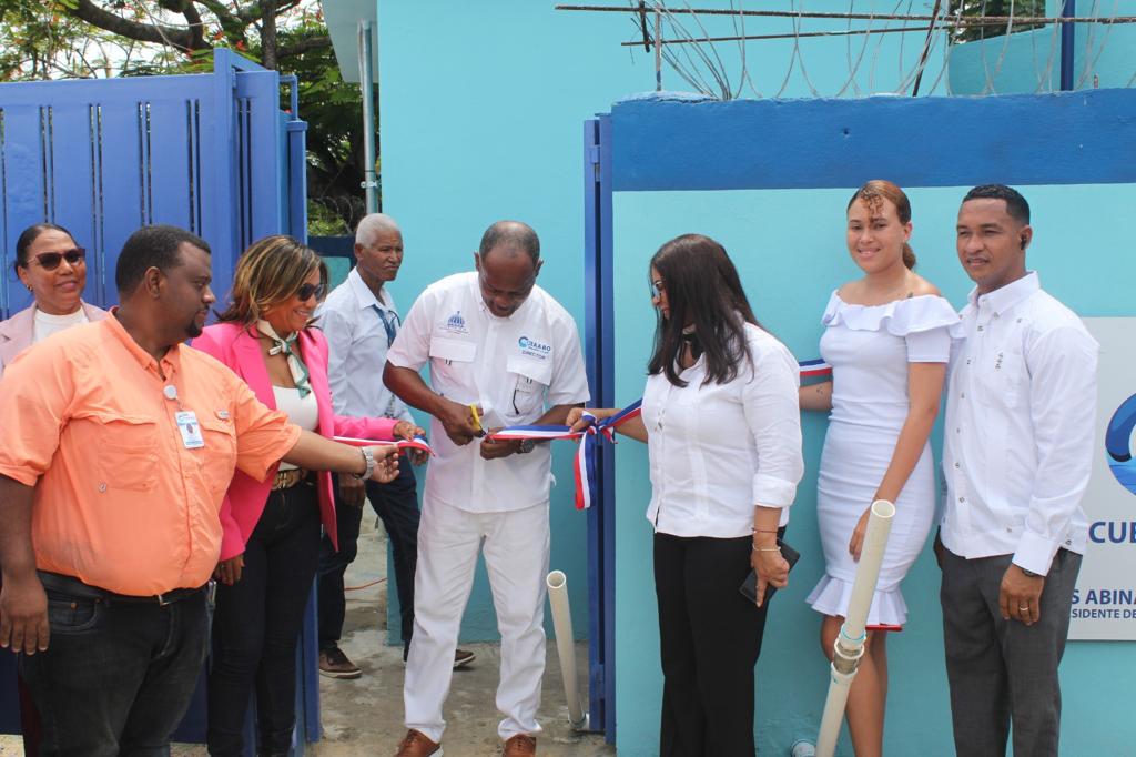 Enadom y Coorabo inauguran el primer acueducto en paraje de La Malena