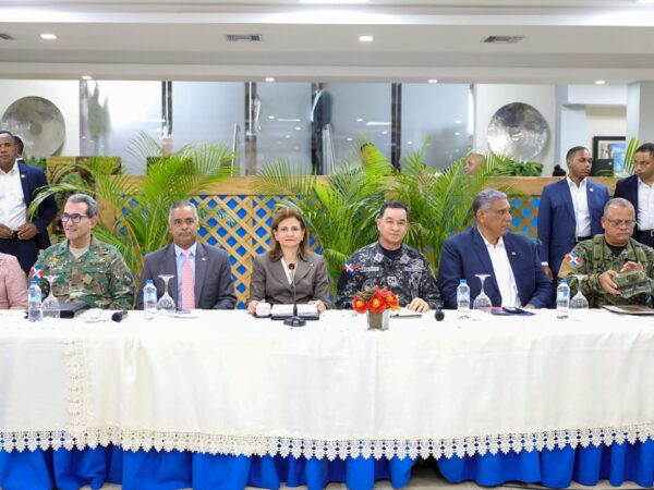 Raquel Peña encaveza reuniòn de seguimiento al Plan de Seguridad Ciudadana de la PN