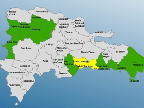 El COE eleva a 11 las provincias en alerta por posibles aguaceros, inundaciones y ràfagas de viento