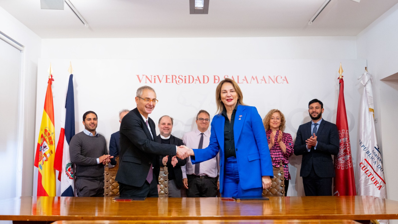 Ministerio de Cultura y Universidad de Salamanca acuerdan fortalecer la Cátedra Pedro Henríquez Ureña de Estudios Dominicanos