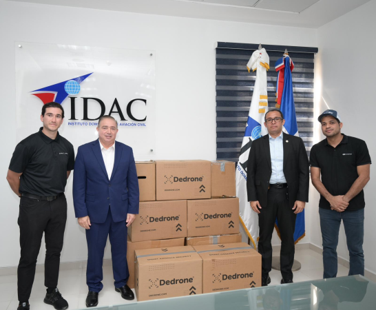 El IDAC entrega al Cusep equipos para reforzar seguridad en Palacio Nacional