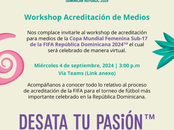 Inicia pròximamente el evento de la Copa Mundial Femenina Sub 17 de la FIFA