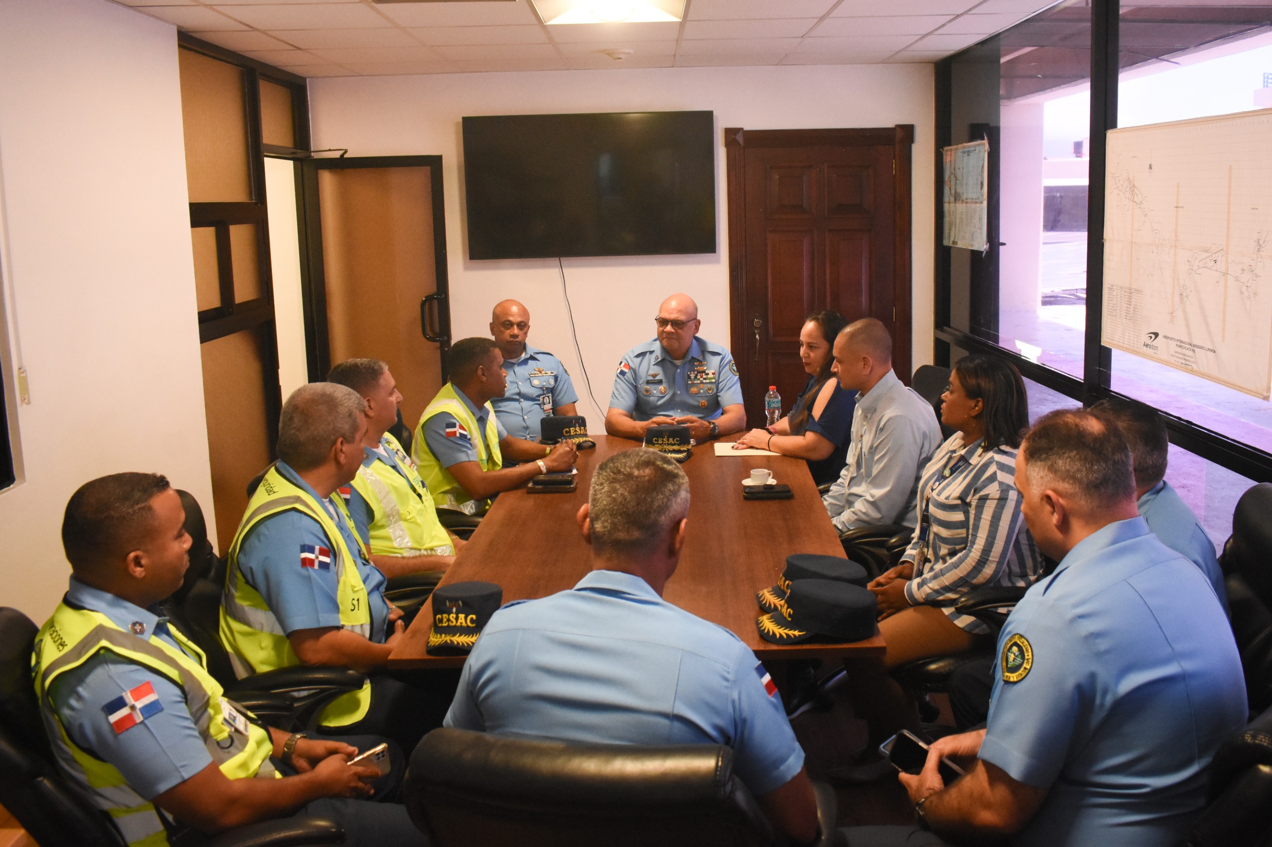 El CESAC concluye con èxito proceso de evaluaciòn tècnica en aeropuerto de Puerto Plata