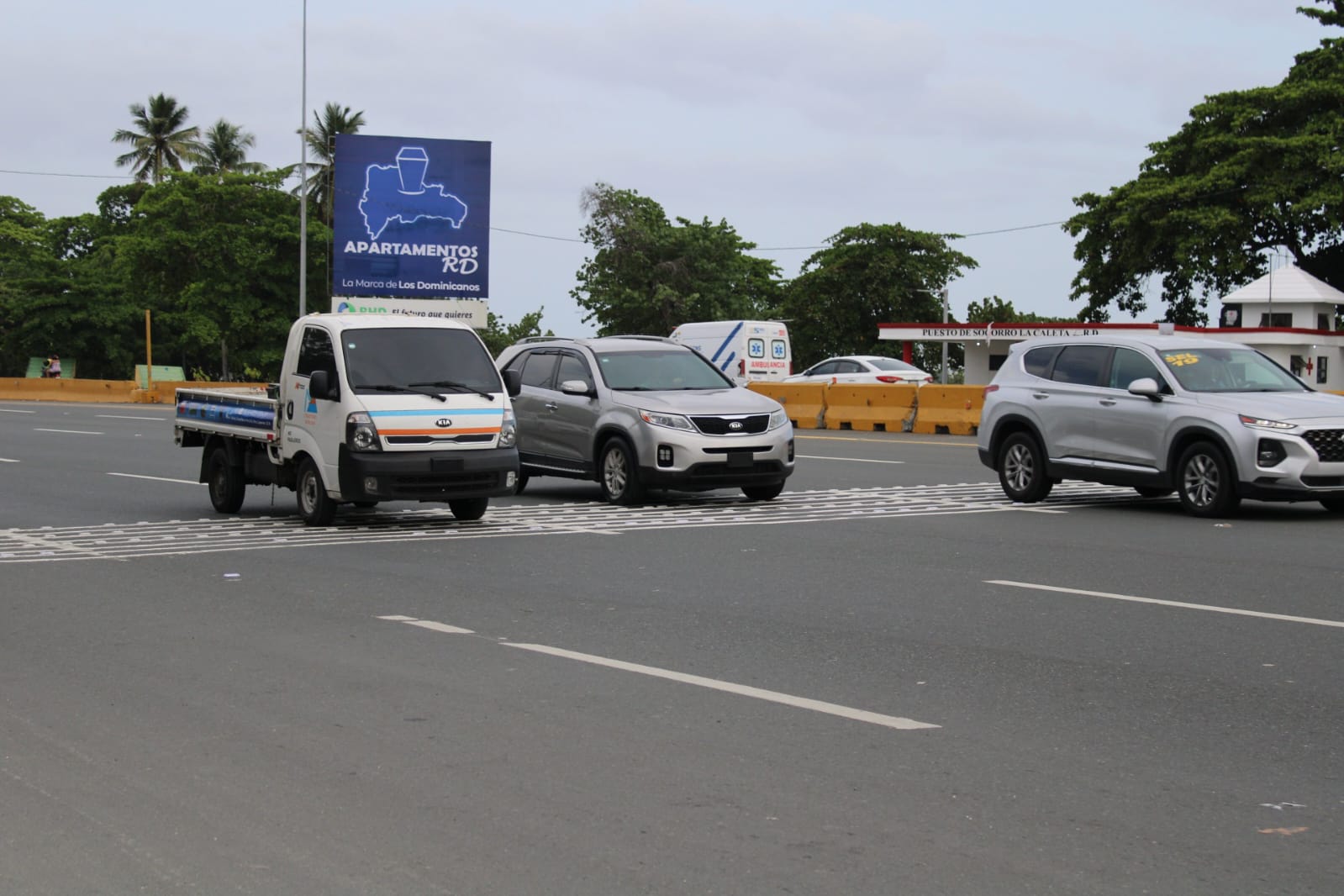 RD Vial realiza trabajos de remozamientos en peaje de La autopista Las Amèricas