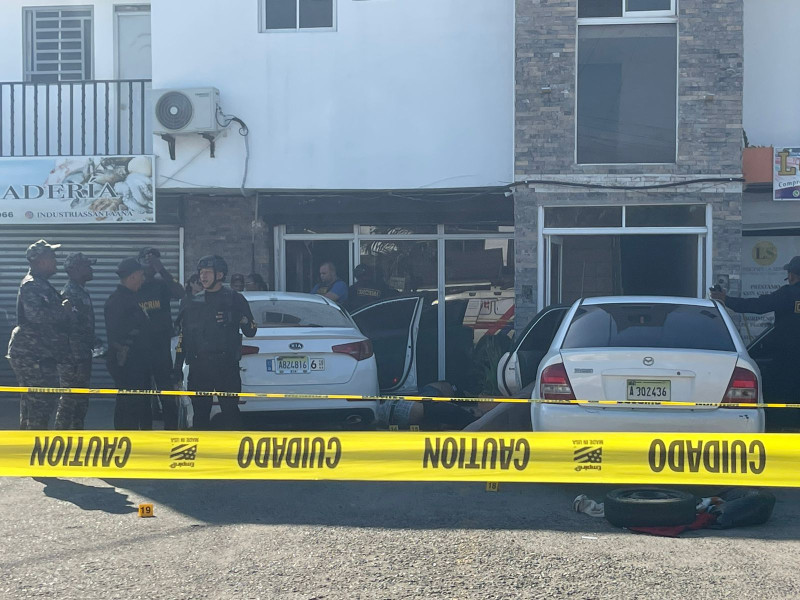 Cinco muertos durante tiroteo en una Plaza del sector La Barranquita de Santiago