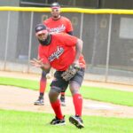 Navarro y Cordero se integran a los entrenamientos de Los Leones del Escogido