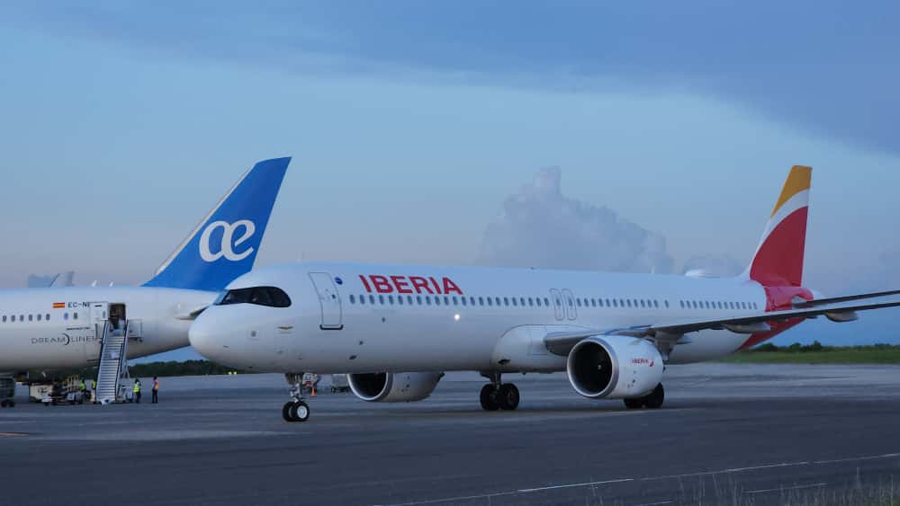 Aerodom anuncia la llegada del moderno aviòn Airbus A3221XLR de Iberia