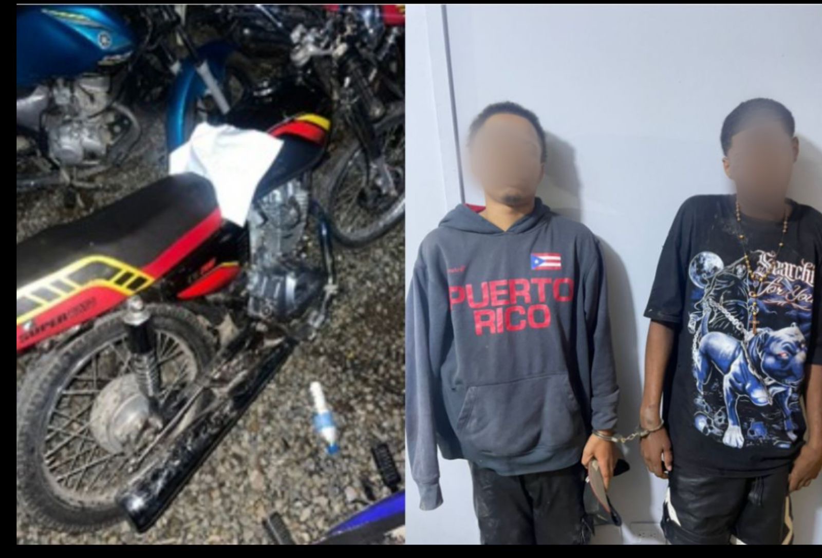 La Policìa hiere y apresa a "Cacòn y al malvado", durante allanamiento realizado en Santiago