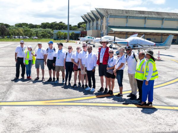 Aeropuerto El Catey recibe11 aeronaves como parte de la celebración del Fly In Caribbean AIr Rally