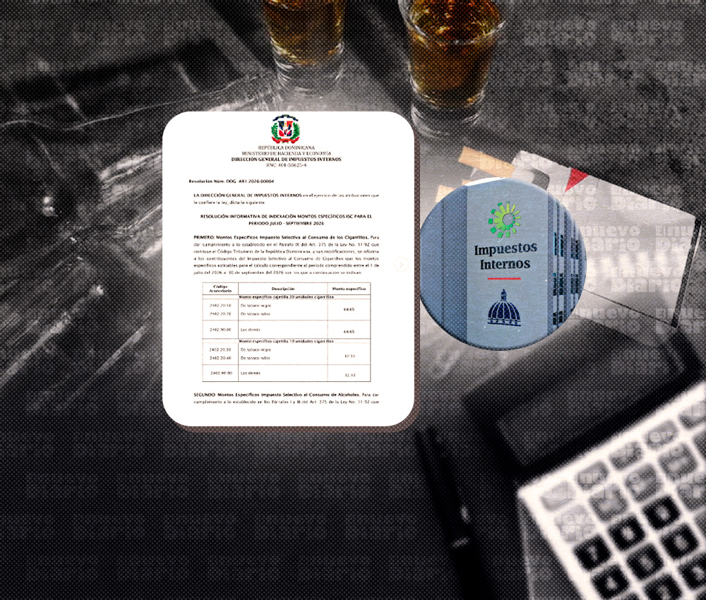 DGII informa de actualización de Impuestos Selectivo al Consumo ISC