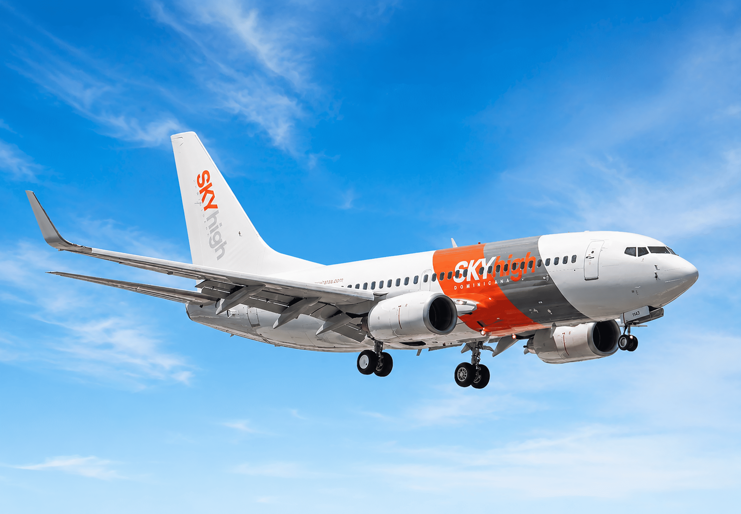 Sky High Dominicana fortalece su flota con la incorporación de un nuevo Boeing 737-700