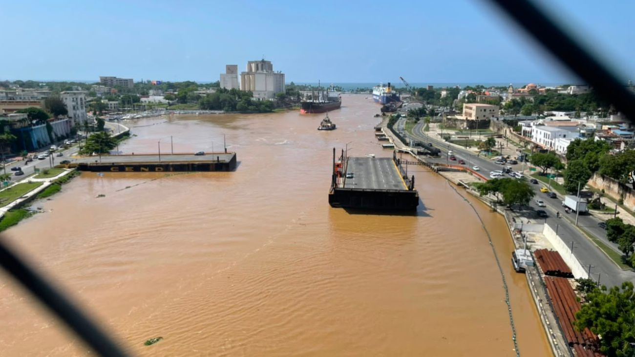 MOPC anuncia cierre temporal del puente flotante
