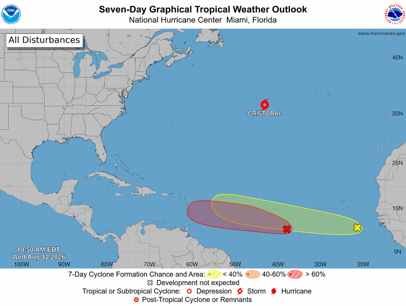 Tormenta tropical sin peligro de tocar  tierra hasta el momento