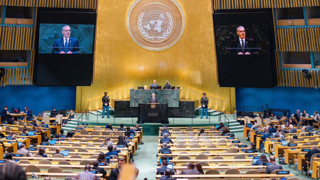 Presidente Luis Abinader presenta ante la ONU avances de RD