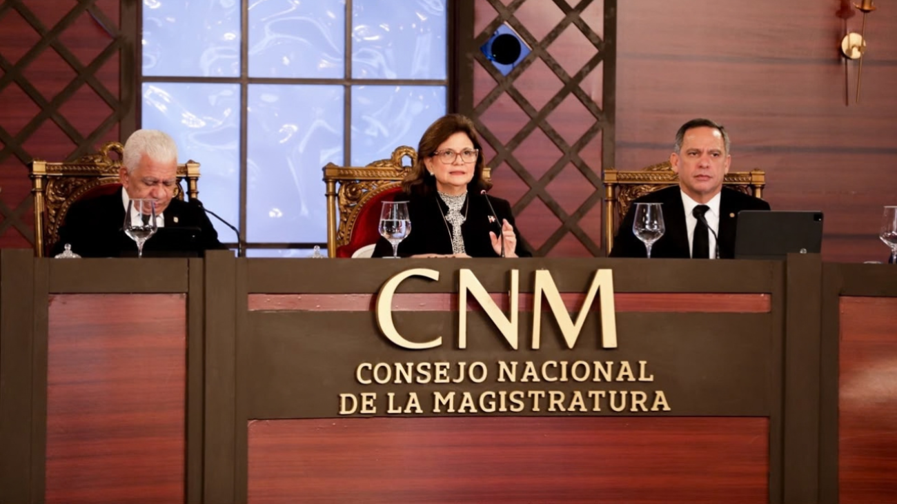 Vicepresidenta Raquel Peña encabeza última jornada de vistas públicas del Consejo Nacional de la Magistratura
